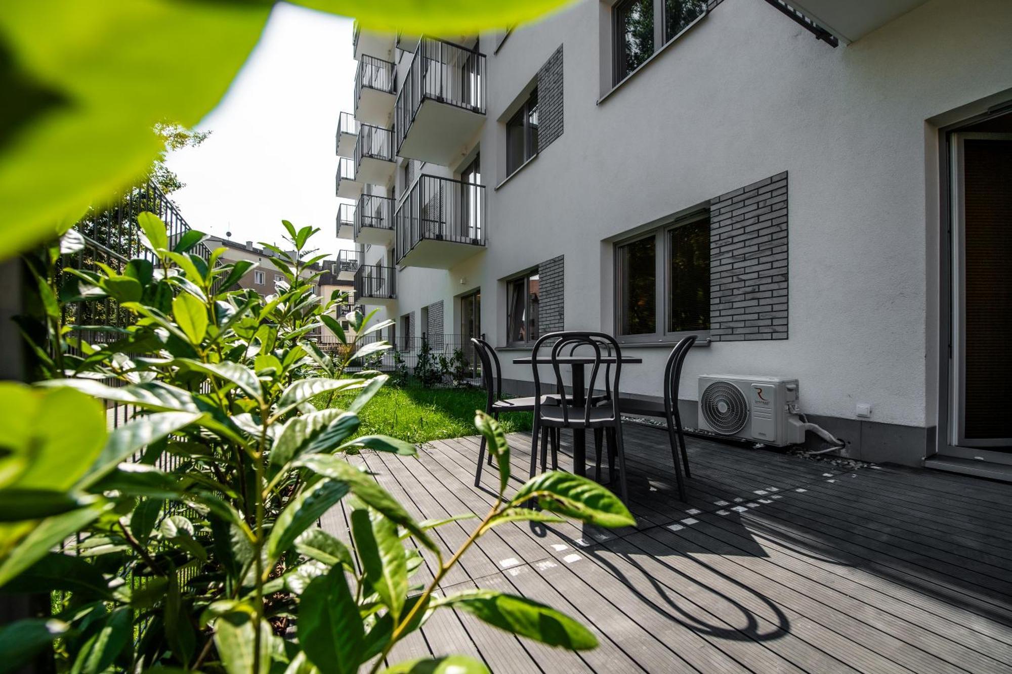 Apartament Mikolowska Z Tarasem Gliwice Esterno foto